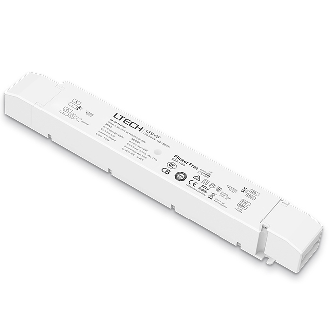 LED Intelligent Driver, 100W 24VDC CV DMX Driver（200-240Vac）LM-100-24-G1M2